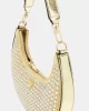 Guess Lua Small Hobo Kadın Sarı Omuz Çantası HWIG9205010-GOL