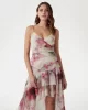 Guess Kendall Chaın Strap Dress Kadın Multicolor Elbise 5GGK317310A-P0JD