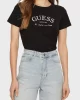 Guess Margot Ss T-Shırt Kadın Siyah T-Shirt V5RI16J1314-JBLK
