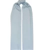 Guess Zamıra Scarf 4G Jaquard 80X180 Kadın Mavi Şal AW5277MOD03-SKY