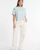 Guess jeans Gj Ss Cn Boxy Pıeced Tee Kadın Mavi T-Shirt W5GI21K8HM0-G7O7