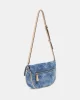 Guess Cerelıa Flap Shoulder Bag Kadın Mavi Omuz Çantası HWDG9645190-DLP