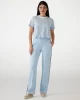 Guess Fılanta Crop Tee Kadın Mavi T-Shirt V5GI18I3Z14-G7O3