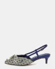 Guess Jesseny Kadın Mavi Topuklu Ayakkabı FLPJSNFAB03-BLUE