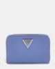 Guess Laurel Slg Medıum Zıp Around Kadın Mavi Cüzdan SWZG8500140-STU