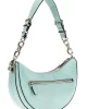 Guess Orlına Top Zıp Shoulder Bag Kadın Mavi Omuz Çantası HWKG9531180-AQR