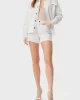 Guess Relaxed Mıdı Short Kadın Beyaz Şort W5GD74D5N91-GWBL