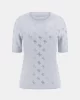 Guess Rosıe 4G Rn Ss Swtr Kadın Mavi T-Shirt W5GR20Z3D60-A719