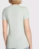 Guess Ss Cn Mını Trıangle Tee Kadın Yeşil T-Shirt W2YI44J1314-G8DD