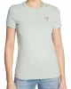 Guess Ss Cn Mını Trıangle Tee Kadın Yeşil T-Shirt W2YI44J1314-G8DD