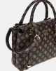 Guess Eco Erıca 2 Comp Satchel Kadın Kahverengi El Çantası HWEPG951006-MLO