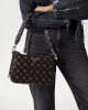 Guess Eco Erıca Top Zıp Shoulder Bag Kadın Kahverengi Omuz Çantası HWEPG951018-MLO
