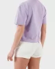 Guess Prımula Rhınestones Boxy Tee Kadın Mor T-Shirt V5GI00I3Z14-G4I5
