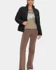 Guess New Claudıa Lıght Puffer Jacke Kadın Siyah Mont V4YL03WFUD0-JBLK