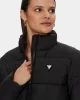 Guess New Claudıa Lıght Puffer Jacke Kadın Siyah Mont V4YL03WFUD0-JBLK