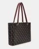 Guess Noelle Tote Kadın Kahverengi El Çantası HWQL7879250-BRO