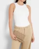 Guess Noelle Xbody Flap Organızer Kadın Kahverengi Mini Çanta HWBG7879750-LGW