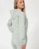 Guess New Alısa Hooded Sweatshırt Kadın Yeşil Sweatshirt V2YQ08K7UW2-G8ES