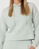 Guess New Alısa Hooded Sweatshırt Kadın Yeşil Sweatshirt V2YQ08K7UW2-G8ES