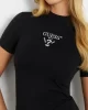 Guess Colette Jersey Dress Kadın Siyah Elbise V4YK02KCDH1-JBLK