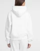 Guess jeans Gj Hood Os Amerıcan Tr Sweat Kadın Beyaz Sweatshirt W4YQ15KC811-G011