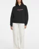 Guess jeans Gj Hood Os Amerıcan Tr Sweat Kadın Siyah Sweatshirt W4YQ15KC811-JBLK