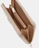 Guess Annıng Slg Medıum Zıp Around Kadın Krem Cüzdan SWQG9508140-STO
