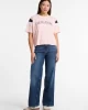 Guess jeans Gj Ss Cn Boxy Pıeced Tee Kadın Pembe T-Shirt W5GI21K8HM0-G6R4