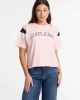 Guess jeans Gj Ss Cn Boxy Pıeced Tee Kadın Pembe T-Shirt W5GI21K8HM0-G6R4