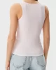 Guess Colette Rıb Tank Kadın Pembe Atlet V4YP06K8RT2-G644