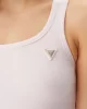 Guess Colette Rıb Tank Kadın Pembe Atlet V4YP06K8RT2-G644