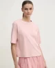 Guess Colette Boxy T-Shırt Kadın Pembe T-Shirt V4BI21I3Z14-G644