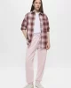 Guess jeans Gj Pants Iconıc Fleece Kadın Pembe Eşofman Altı W5RB63K68I4-A61U