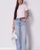 Guess Fılanta Crop Tee Kadın Pembe T-Shirt V5GI18I3Z14-G644