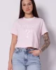 Guess Fılanta Crop Tee Kadın Pembe T-Shirt V5GI18I3Z14-G644
