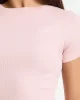 Guess jeans Gj Ss Cn Embro Slım Top Kadın Pembe T-Shirt W5GP62KA0H1-G6R4