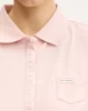 Guess jeans Gj Sleeveless Collar Slım Pkt Kadın Pembe T-Shirt W5GP24KCYR1-G6R4