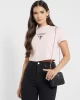 Guess Colette Crop Tee Kadın Pembe T-Shirt V4YI20KCDH1-G66B
