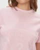 Guess Adele Crop T-Shırt Kadın Pembe T-Shirt V2YI06K8HM0-G6O1