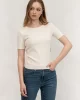 Guess Steffı Ss T-Shırt Kadın Krem T-Shirt V5RI04KCLH0-G6F4