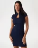 Guess Es Ss Malıa Swtr Dress Kadın Lacivert Elbise W5GK46Z3L10-G7P1