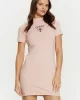 Guess Colette Jersey Dress Kadın Pembe Elbise V4YK02KCDH1-G66B