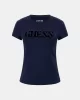 Guess Ss Pony Haır Logo R5 Tee Kadın Lacivert T-Shirt W5GI42J1314-G7P1