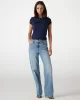 Guess Ss Pony Haır Logo R5 Tee Kadın Lacivert T-Shirt W5GI42J1314-G7P1