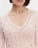 Guess Rosıe 4G Vn Ls Swtr Kadın Pembe Kazak W5GR07Z3D60-A60W