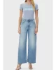 Guess Cn Ss Glıtter Degrade Logo Tee Kadın Mavi T-Shirt W5GI14J1314-A70Q