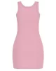 Guess Sunflower Rıb Dress Kadın Pembe Elbise V5GK06K8RT2-A61Z