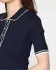 Guess Thalıa Polo Neck Ss Swtr Kadın Lacivert Kazak W5GR37Z3L10-G7P1