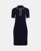 Guess Thalıa Polo Neck Ss Dress Swtr Kadın Lacivert Elbise W5GK84Z3L10-G7P1
