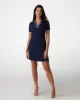 Guess Thalıa Polo Neck Ss Dress Swtr Kadın Lacivert Elbise W5GK84Z3L10-G7P1
